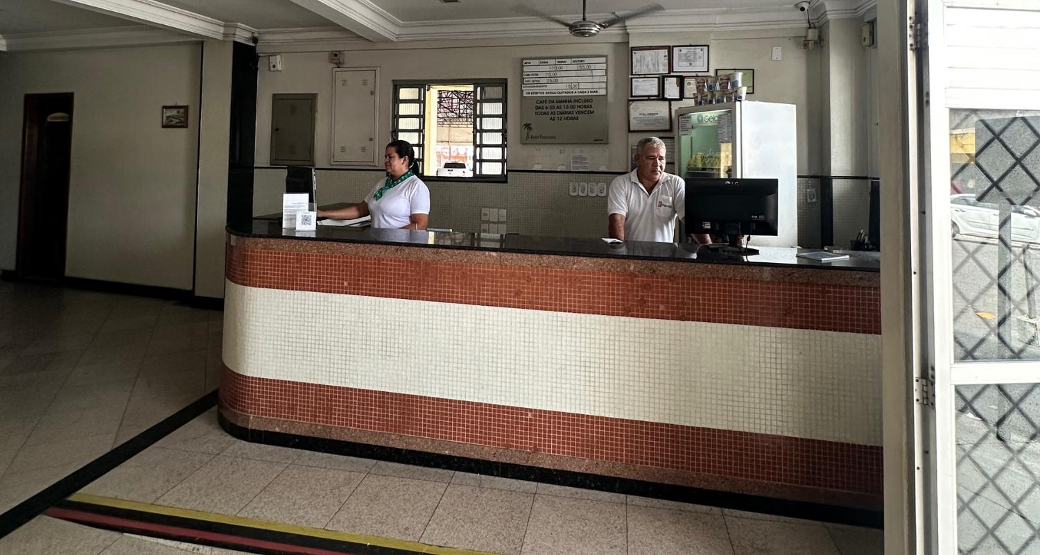 No centro de Belém!